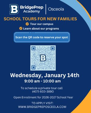  ⭐School Tours for New Families ⭐Visitas Escolares para Familias Nuevas